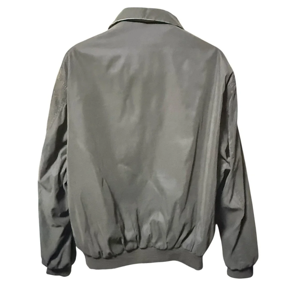 Weatherproof WP Mens XL Harrington Jacket Olive Green‎ Bomber Style Classic
